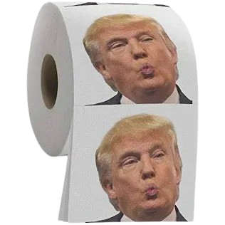 3Pk Trump Toilet Paper (200 sheets each)